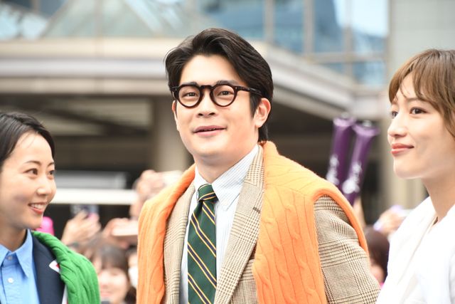 TBS4月期連ドラ3作品のキャストが集結！ブルーカーペット＆合同会見（15枚目）