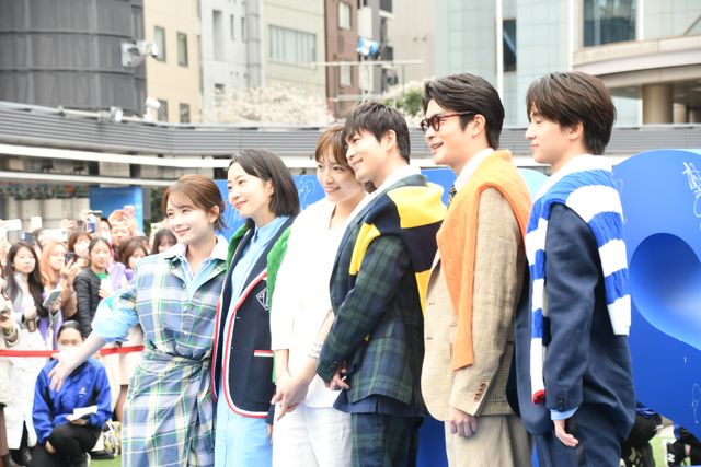 TBS4月期連ドラ3作品のキャストが集結！ブルーカーペット＆合同会見（17枚目）