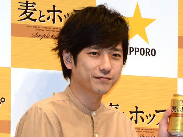 二宮和也＆篠原涼子登場！「サッポロ　麦とホップ」新CM発表会（2枚目）