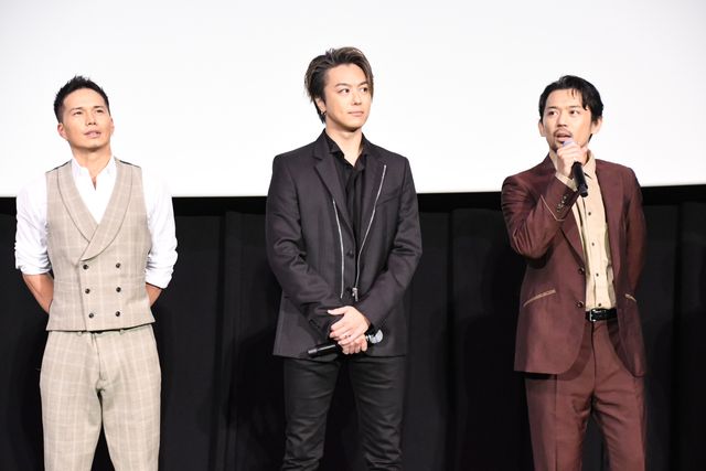 “信長役”TAKAHIRO・市原隼人・岡田義徳が集合！『3人の信長』公開記念舞台あいさつ（4枚目）