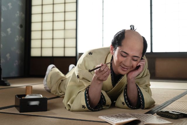 誰かわからない！古川雄大「べらぼう」でつけ鼻（2枚目）