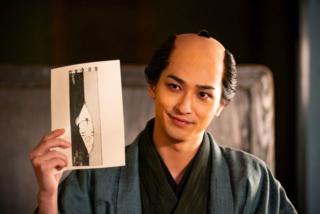 誰かわからない！古川雄大「べらぼう」でつけ鼻（7枚目）