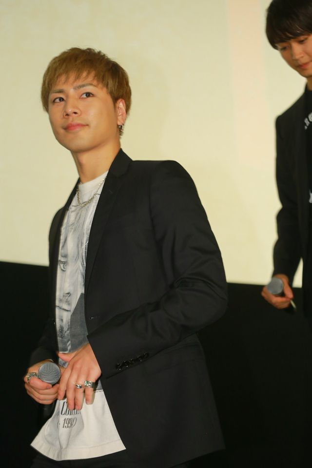 TAKAHIRO「家族以上にずっと登坂と毎日過ごした」『HiGH&LOW』初日舞台あいさつフォトギャラリー（3枚目）