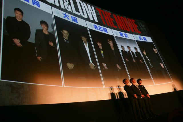 TAKAHIRO「家族以上にずっと登坂と毎日過ごした」『HiGH&LOW』初日舞台あいさつフォトギャラリー（6枚目）