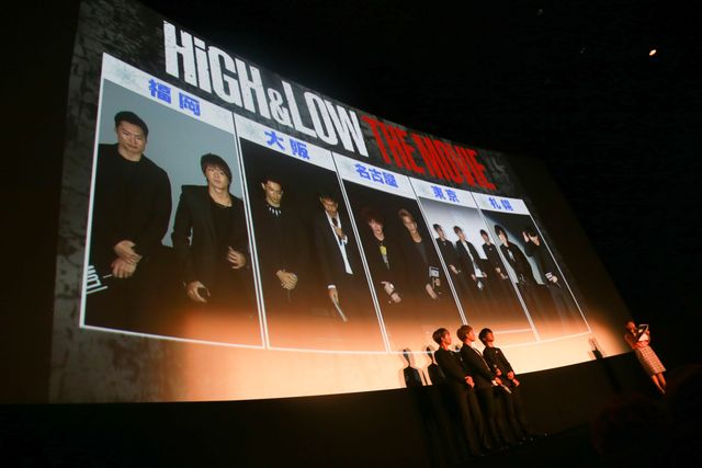 TAKAHIRO「家族以上にずっと登坂と毎日過ごした」『HiGH&LOW』初日舞台あいさつフォトギャラリー（7枚目）