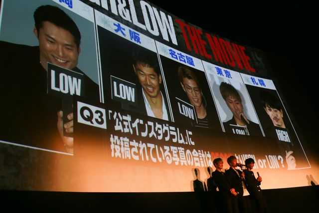 TAKAHIRO「家族以上にずっと登坂と毎日過ごした」『HiGH&LOW』初日舞台あいさつフォトギャラリー（8枚目）