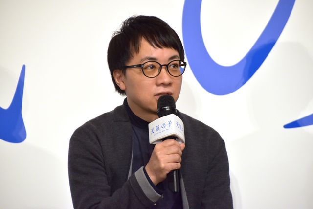 新海誠『天気の子』製作発表会見（5枚目）