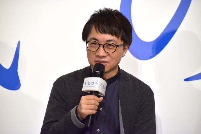 新海誠『天気の子』製作発表会見（13枚目）