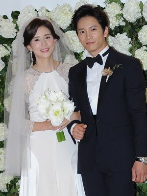 チソンとイ ボヨンが挙式 6年の交際の末 韓国jpictures シネマトゥデイ