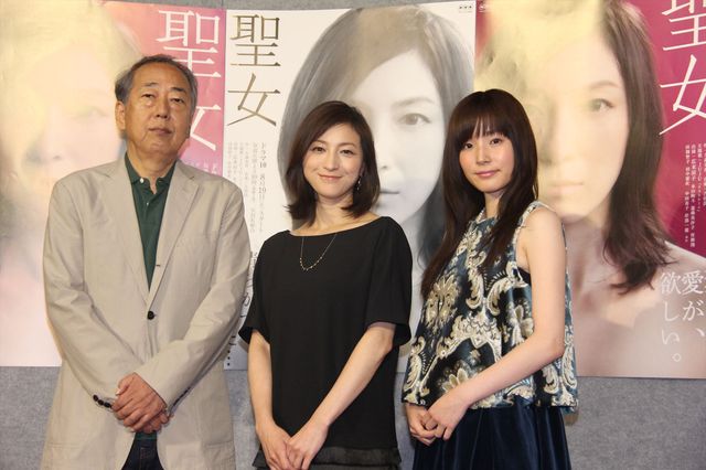 広末と蓮佛の美脚キラリ！NHKドラマ10「聖女」会見フォトギャラリー（8枚目）