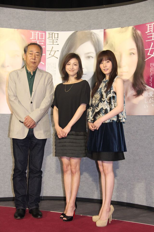 広末と蓮佛の美脚キラリ！NHKドラマ10「聖女」会見フォトギャラリー（9枚目）