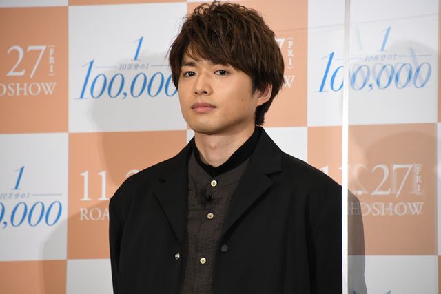 白濱亜嵐＆平祐奈、個性的な川柳を披露！『10万分の1』大ヒット祈願イベント（5枚目）