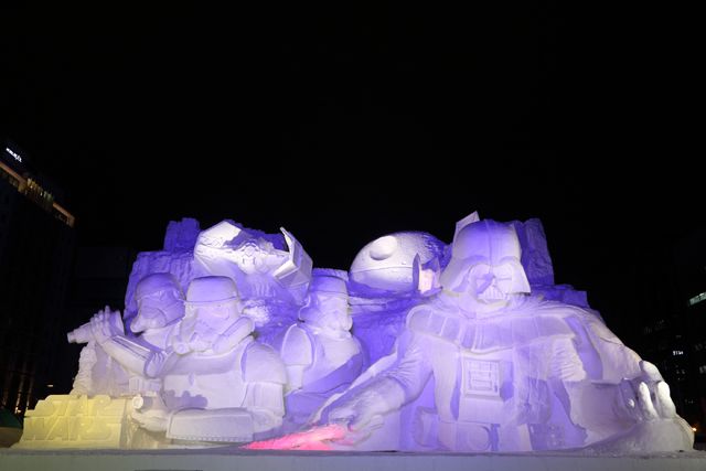 ルーカス・フィルム公認『スター・ウォーズ』大雪像フォトギャラリー：フォトギャラリー