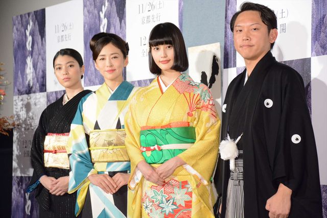 まさに美の競演！松雪泰子×橋本愛×成海璃子『古都』完成披露上映会 ギャラリー（3枚目）