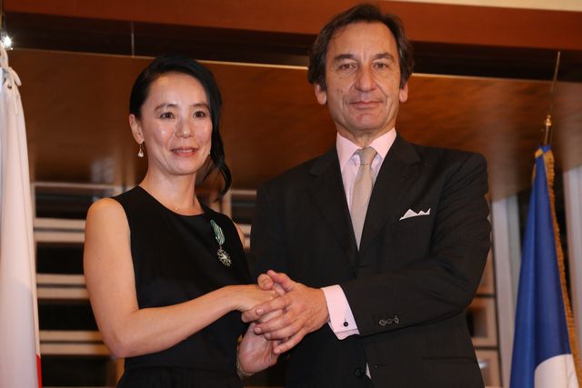 河瀬直美監督、フランス芸術文化勲章に感無量！フォトギャラリー：フォトギャラリー