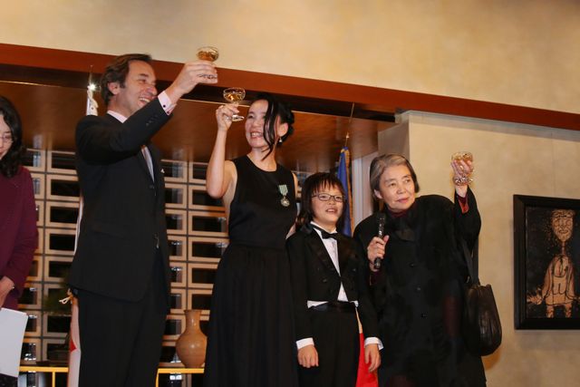 河瀬直美監督、フランス芸術文化勲章に感無量！フォトギャラリー（8枚目）