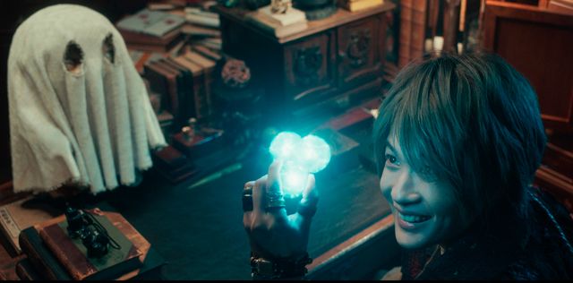 ガッキーの真剣な表情！映画『GHOSTBOOK おばけずかん』場面カット（4枚目）