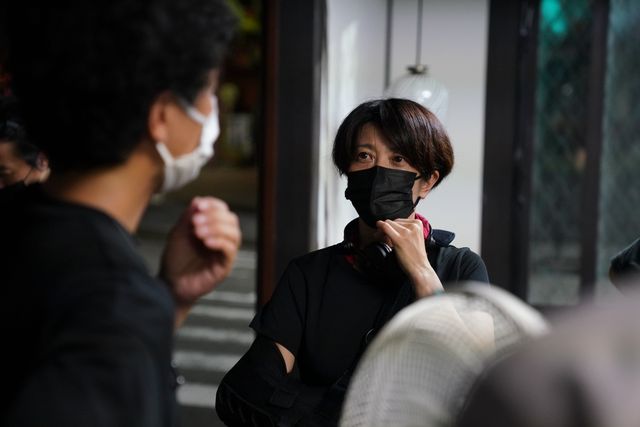 『MIRRORLIAR FILMS Season2』阿部進之介、紀里谷和明、志尊淳、柴咲コウら撮影現場でのメイキング写真（4枚目）