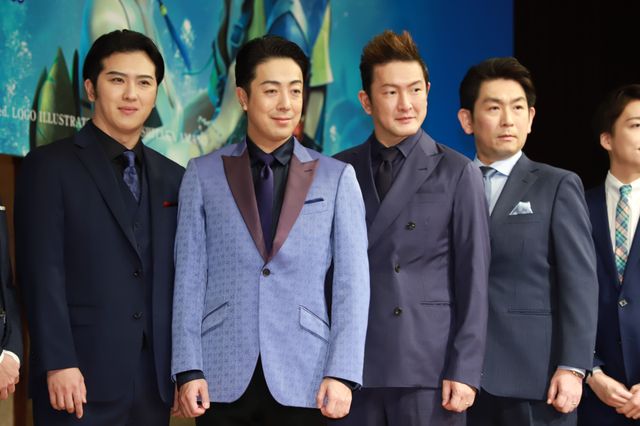 尾上菊之助、中村獅童、尾上松也ら登壇!「新作歌舞伎 ファイナルファンタジーX」製作発表会見:フォトギャラリー