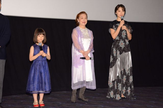 宮本信子、宮崎あおい登場『真実』公開記念舞台あいさつ（5枚目）