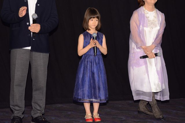 宮本信子、宮崎あおい登場『真実』公開記念舞台あいさつ（9枚目）