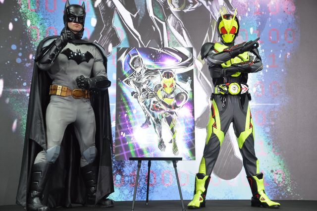 イベントに登場したバットマン&仮面ライダーゼロワン