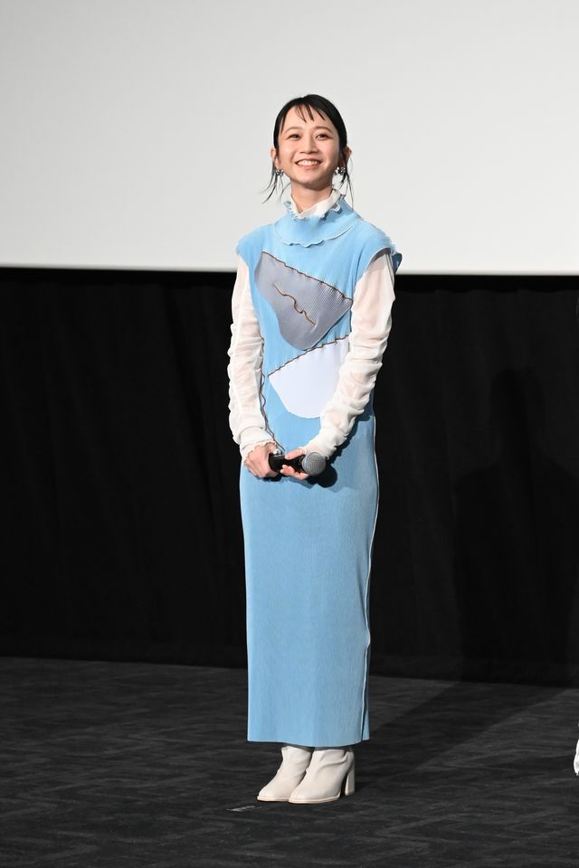 映画初主演のぐんぴぃ、菅井友香、手塚とおる、三戸なつめと『怪獣ヤロウ！』公開記念舞台挨拶（6枚目）