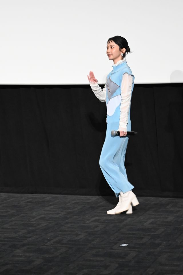 映画初主演のぐんぴぃ、菅井友香、手塚とおる、三戸なつめと『怪獣ヤロウ！』公開記念舞台挨拶（8枚目）