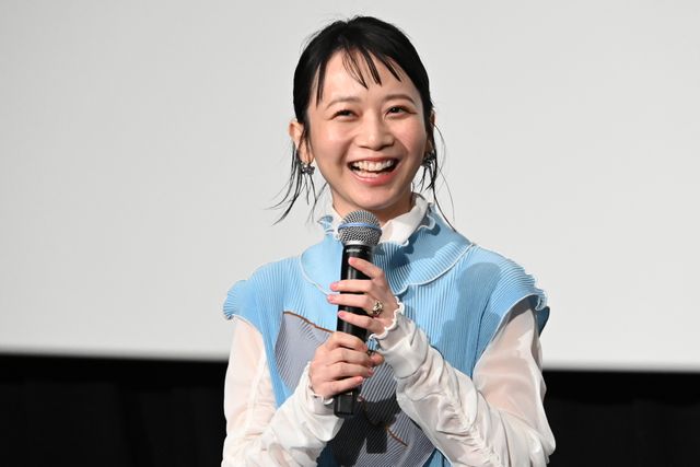 映画初主演のぐんぴぃ、菅井友香、手塚とおる、三戸なつめと『怪獣ヤロウ！』公開記念舞台挨拶（25枚目）