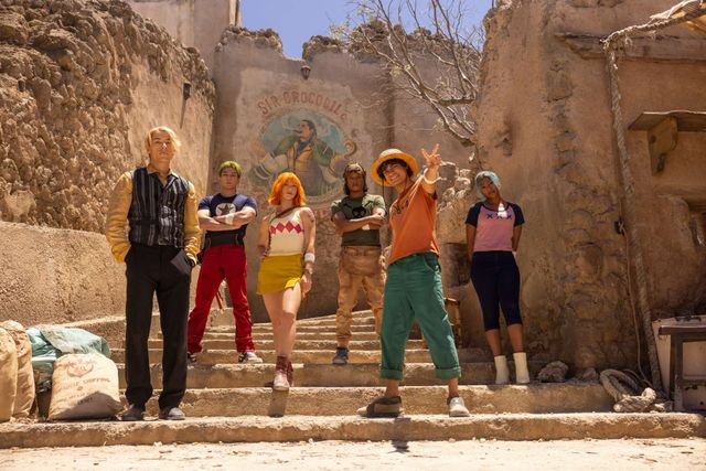 「ONE PIECE」シーズン3より麦わらの一味の集合ショット