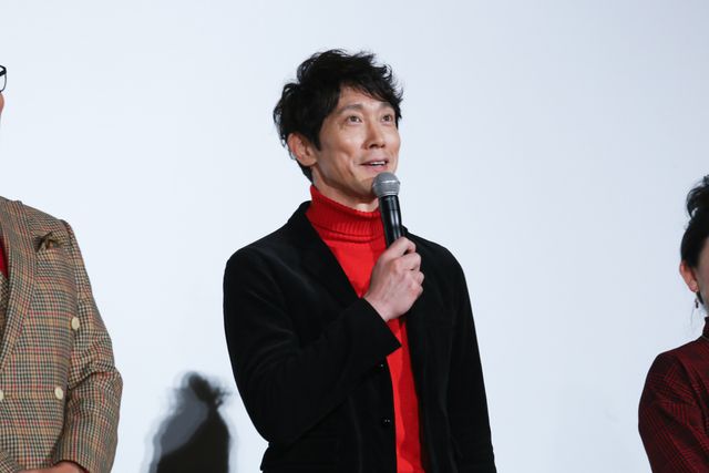 新年からいい笑顔！中井貴一＆佐々木蔵之介登壇『嘘八百』初日舞台あいさつ（3枚目）