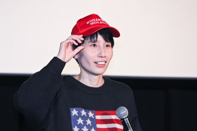ハリセンボンとトランプ大統領の3ショット!?『華氏119』公開記念イベント（4枚目）