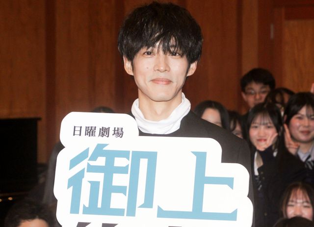 松坂桃李が現役高校生に特別授業！日曜劇場「御上先生」サプライズ学校訪問イベント（7枚目）