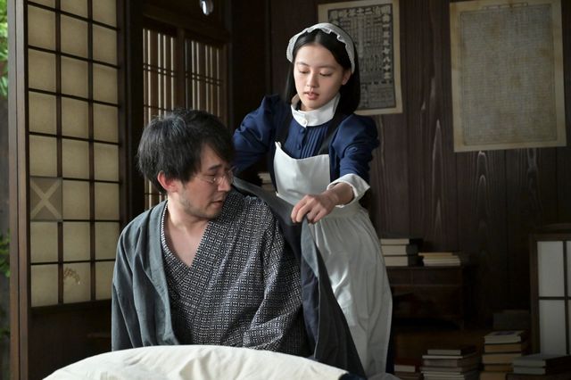 【画像8枚】朝ドラ「風、薫る」シマケン（佐野晶哉）が宗一（上杉柊平）と安（早坂美海）を引き合わせて…第44回場面写真（6枚目）