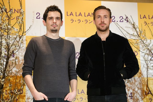 ライアン・ゴズリング、鏡割りに挑戦！『ラ・ラ・ランド』来日記者会見フォトギャラリー！（6枚目）