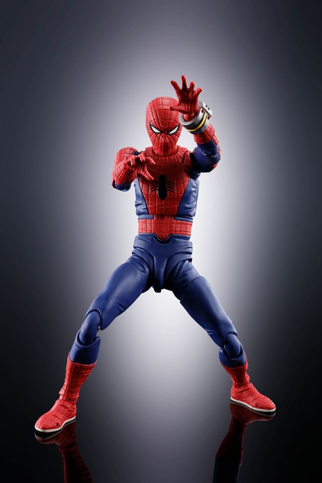 東映版スパイダーマンの本格アクションフィギュア：フォトギャラリー