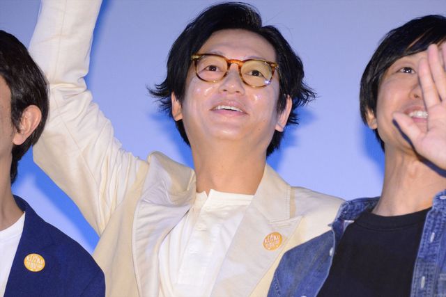 兄弟役のアキラ100％と井浦新！『こはく』初日舞台あいさつ（13枚目）