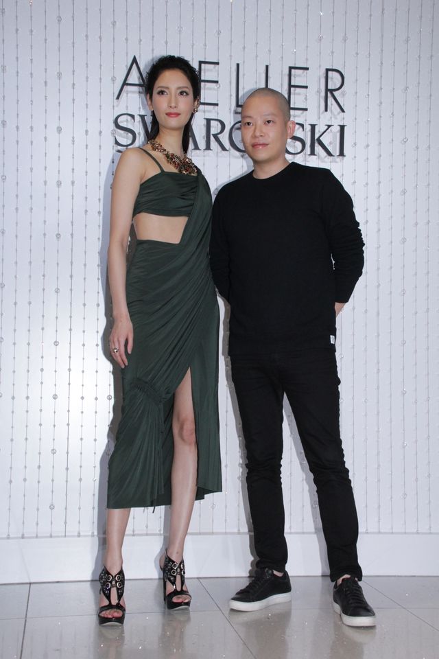 菜々緒、登場！「スワロフスキー銀座10周年記念 アトリエ・スワロフスキー展覧会」レセプションパーティー（5枚目）