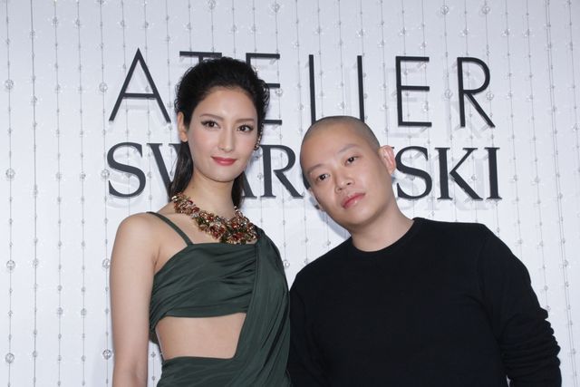 菜々緒、登場！「スワロフスキー銀座10周年記念 アトリエ・スワロフスキー展覧会」レセプションパーティー（8枚目）