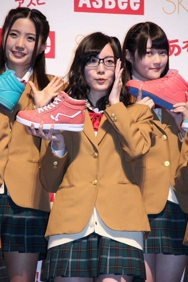 SKE48松井玲奈、人生初の茶髪…「SKE48×ASBee」会見フォトギャラリー（7枚目）