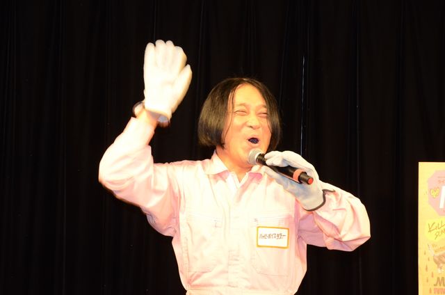 芸人・永野が生首姿で登場！映画『ハッピーボイス・キラー』イベントギャラリー（9枚目）