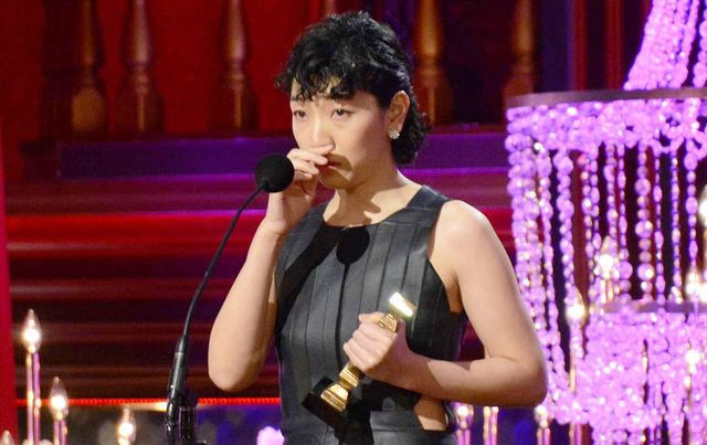 松岡茉優、キュートなドレスで笑顔！（14枚目）