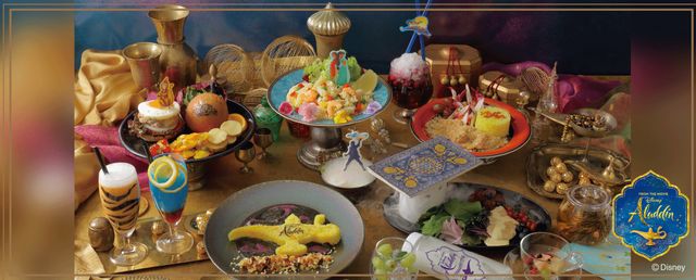 魔法のランプカレー！『アラジン』スペシャルカフェのメニュー＆グッズ：フォトギャラリー