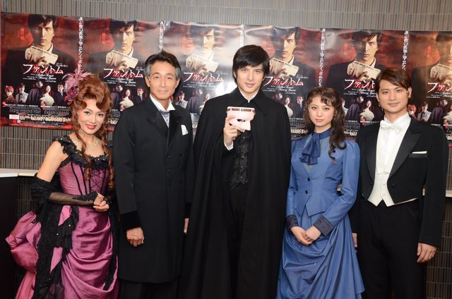 城田優のファントム姿にキュン……!ミュージカル「『ファントム』-『オペラ座の怪人』の真実」プレスコールフォトギャラリー