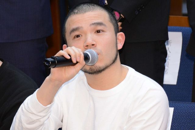 池松壮亮、テレ東新入社員の前にサプライズ登場！「宮本から君へ」：フォトギャラリー