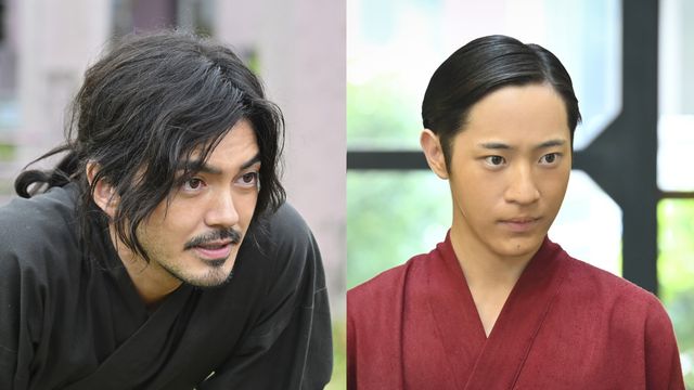 若きノゴーン・ベキ役の林遣都、若きバトラカ役の今井柊斗