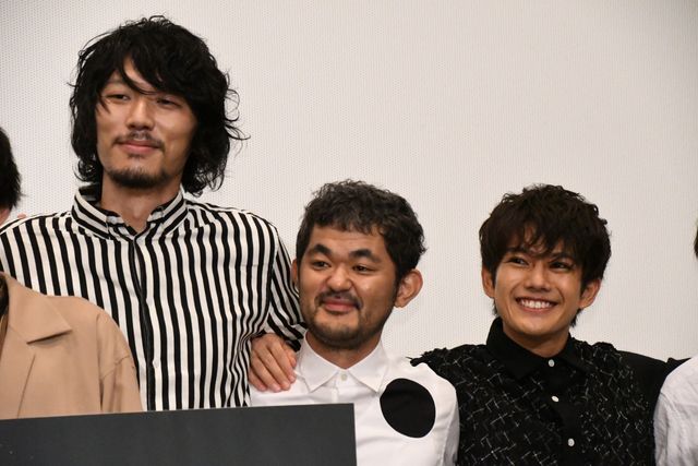 カシラと三羽ガラス！『ビルド NEW WORLD 仮面ライダーグリス』公開記念舞台あいさつ（13枚目）