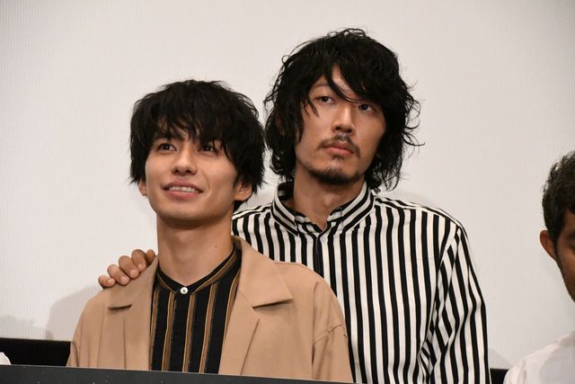 カシラと三羽ガラス！『ビルド NEW WORLD 仮面ライダーグリス』公開記念舞台あいさつ（14枚目）