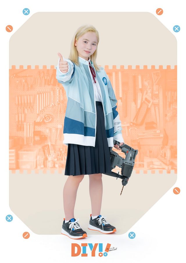 個性あふれる表情に注目！「DIY!!-どぅー・いっと・ゆあせるふ-」キャラクタービジュアル（6枚目）