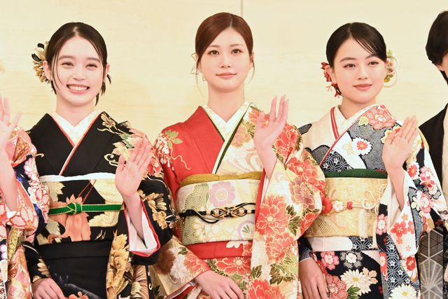 生見愛瑠・高石あかり・上坂樹里らエイベックス所属タレントが晴れ着で集結（7枚目）